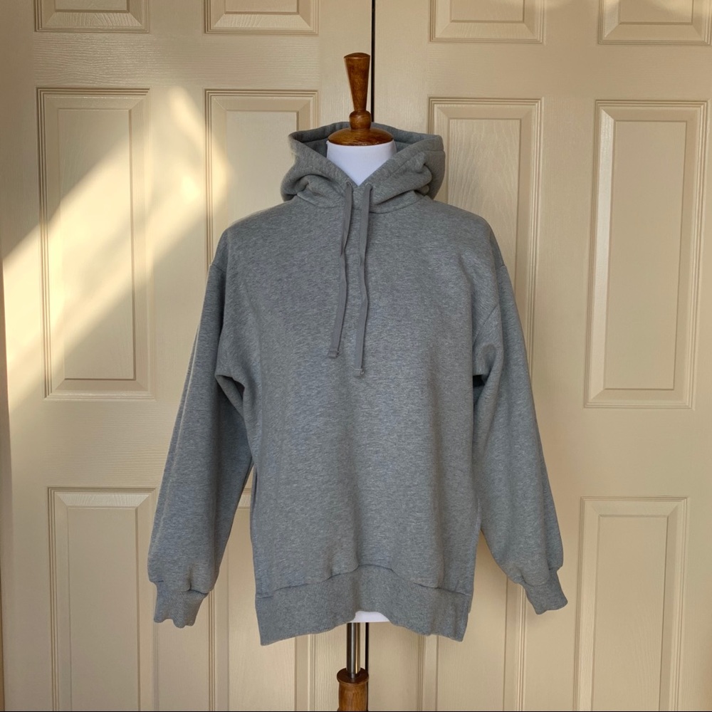 Everlane Gray Hoodie Sweatshirt - Picture 5 of 9